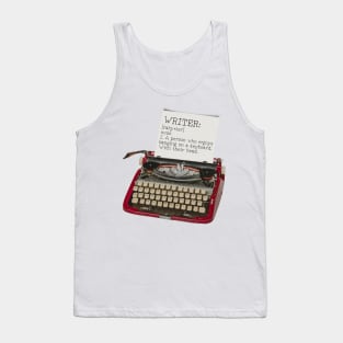 Ah, the Life of a Writer! Tank Top